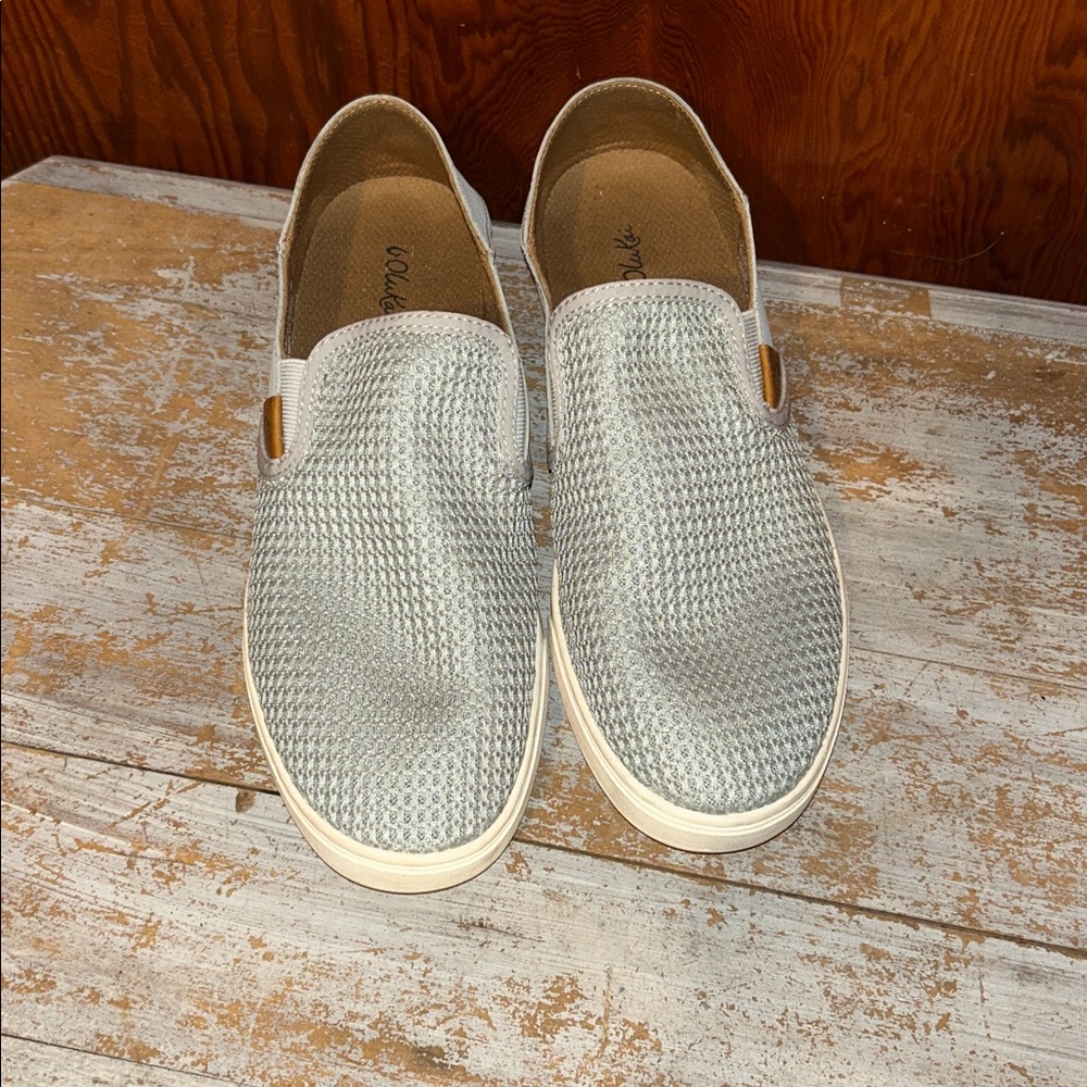 light blue OLUKAI Slip-On women’s  Shoes women’s size 9